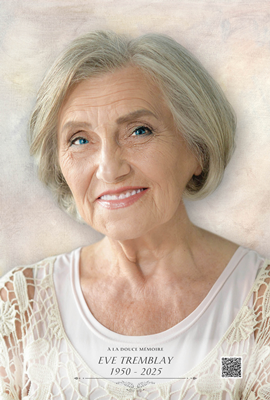 Demi-RollupQR-Caneva haut qualité QR_24x36po